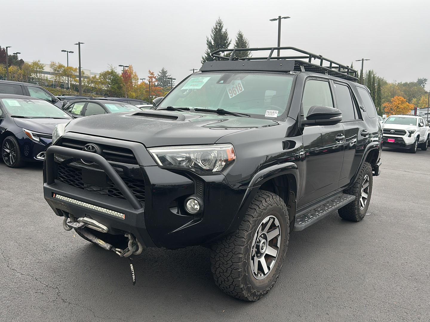 Midnight Black Metallic 2020 Toyota 4Runner SUV / Crossover Four-Wheel Drive Automatic