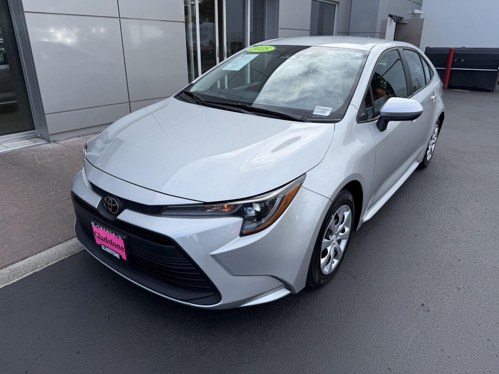 2025 Toyota Corolla Sedan Front-Wheel Drive Continuously Variable Transmission
