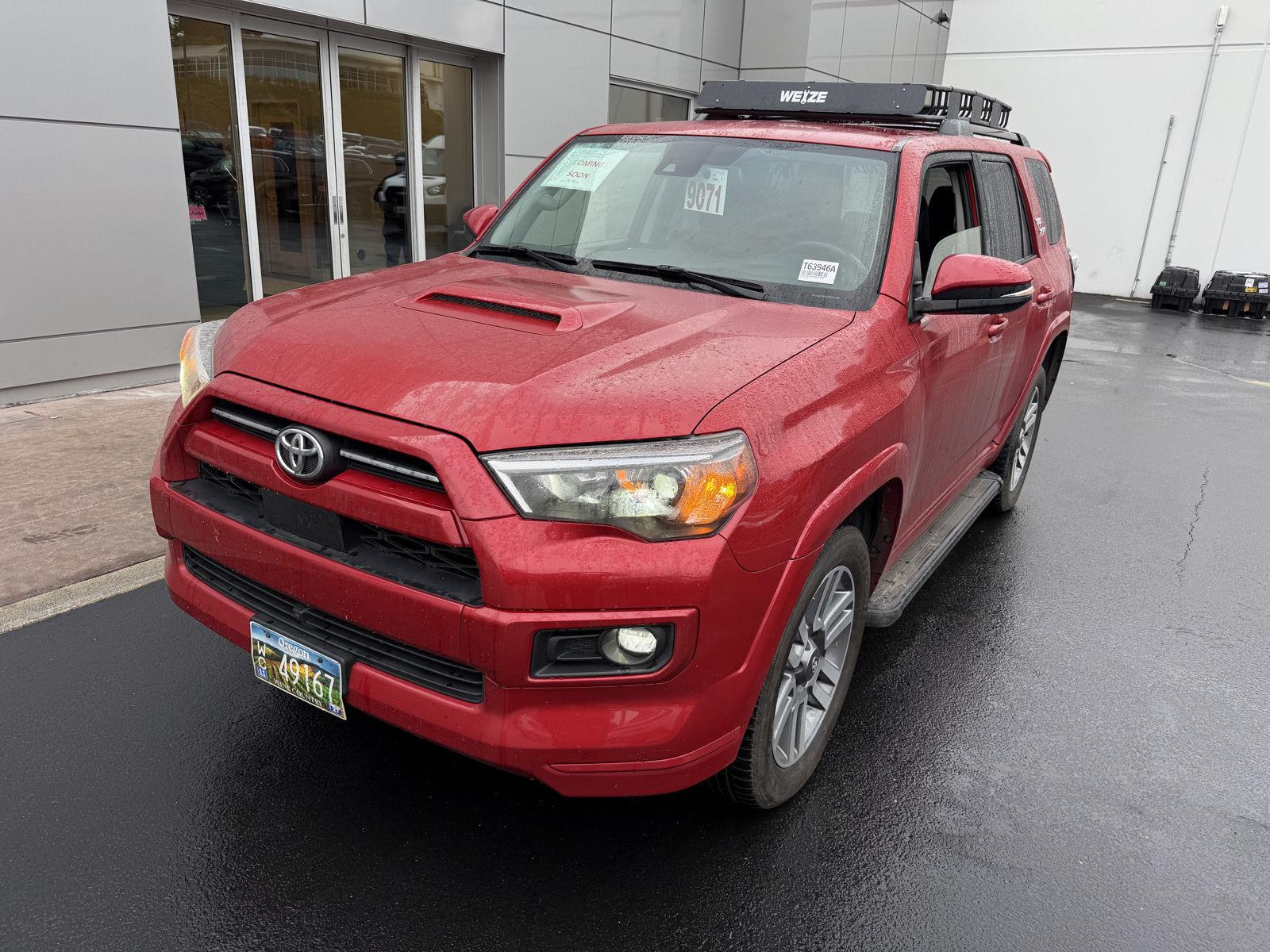 Barcelona Red Metallic 2022 Toyota 4Runner SUV / Crossover Four-Wheel Drive Automatic