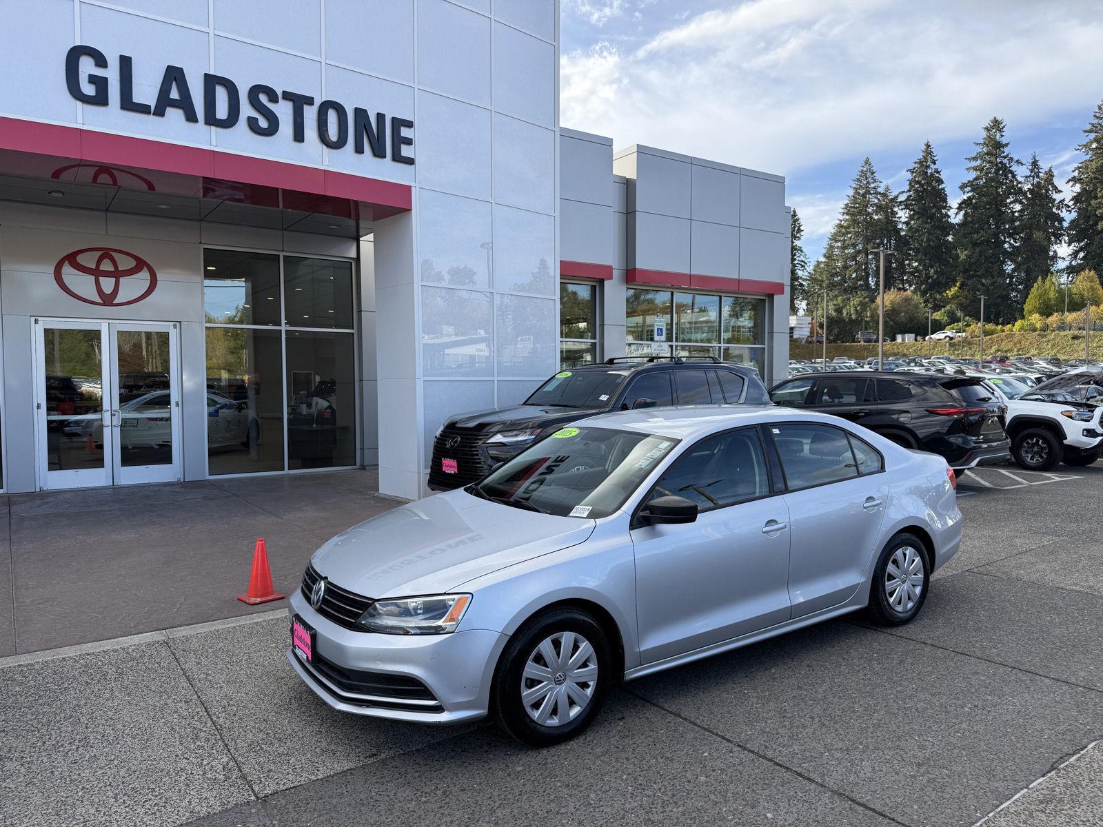 Reflex Silver Metallic 2015 Volkswagen Jetta Sedan Front-Wheel Drive Automatic
