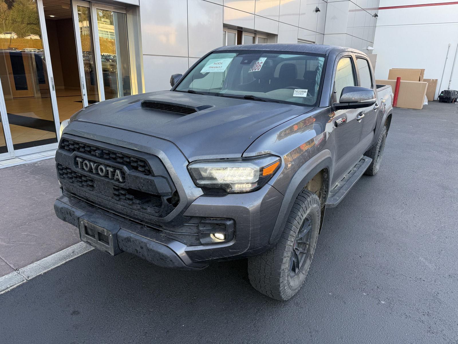 Magnetic Gray Metallic 2021 Toyota Tacoma Pickup Truck Four-Wheel Drive Automatic
