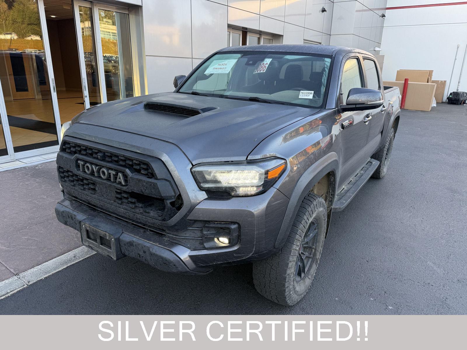 Magnetic Gray Metallic 2021 Toyota Tacoma Pickup Truck Four-Wheel Drive Automatic