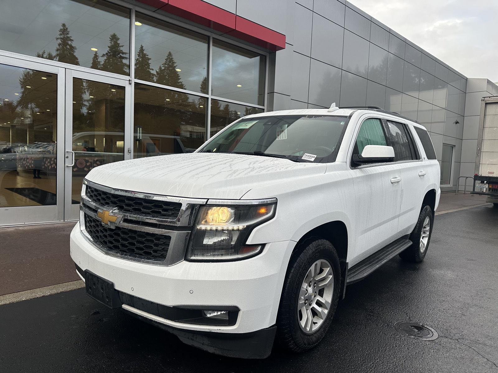 Summit White 2016 Chevrolet Tahoe SUV / Crossover Four-Wheel Drive 6-Speed Automatic
