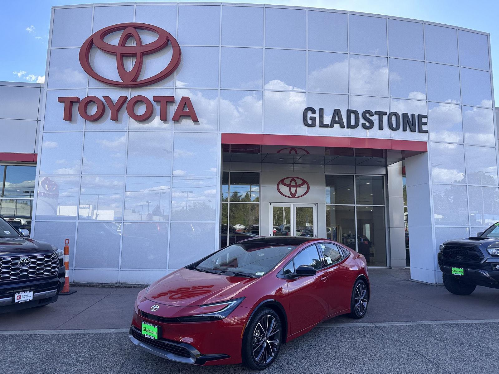 Supersonic Red 2027 Toyota Prius Hatchback Front-Wheel Drive Continuously Variable Transmission