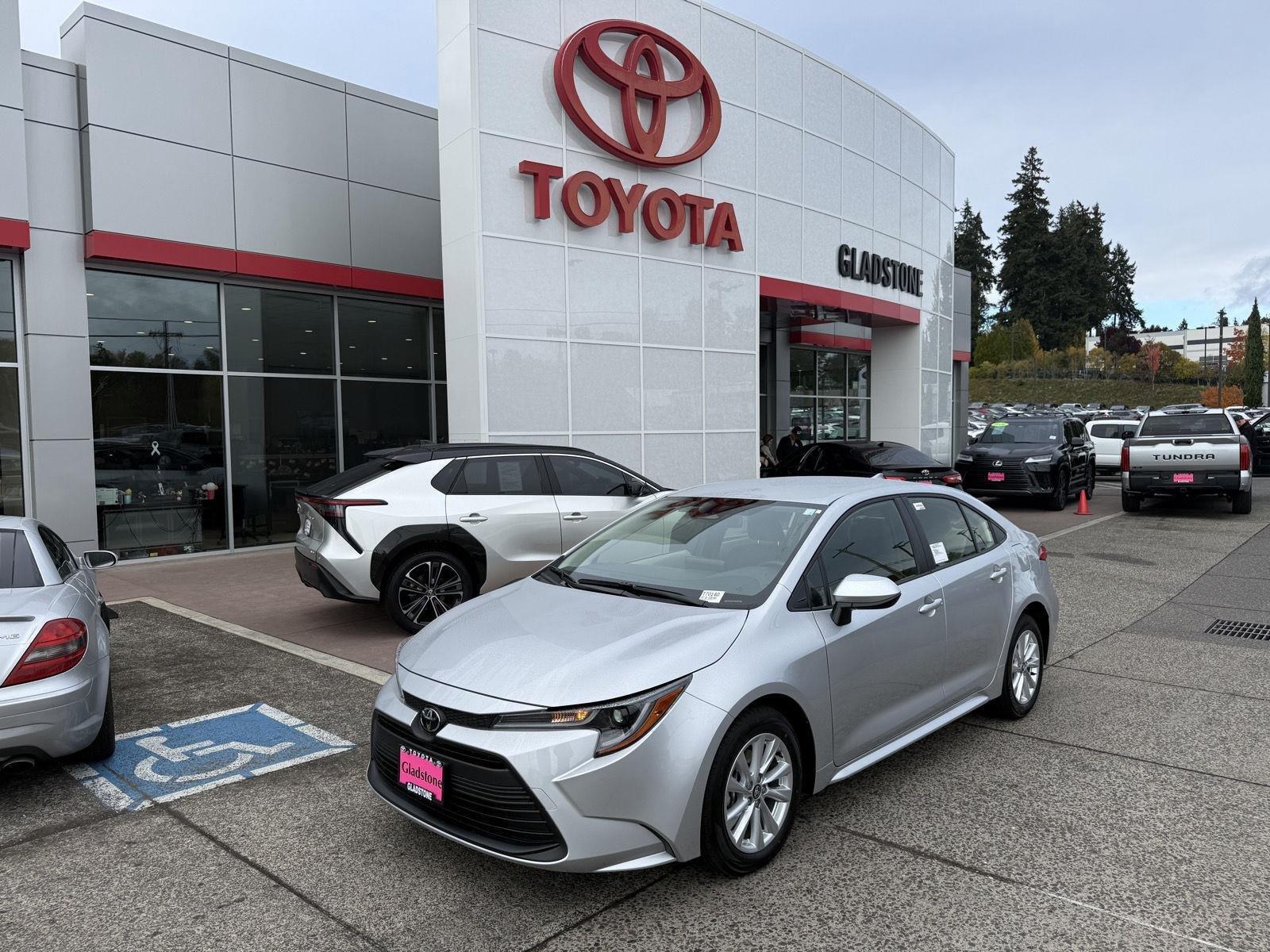 Classic Silver Metallic 2027 Toyota Corolla Sedan Front-Wheel Drive Continuously Variable Transmission