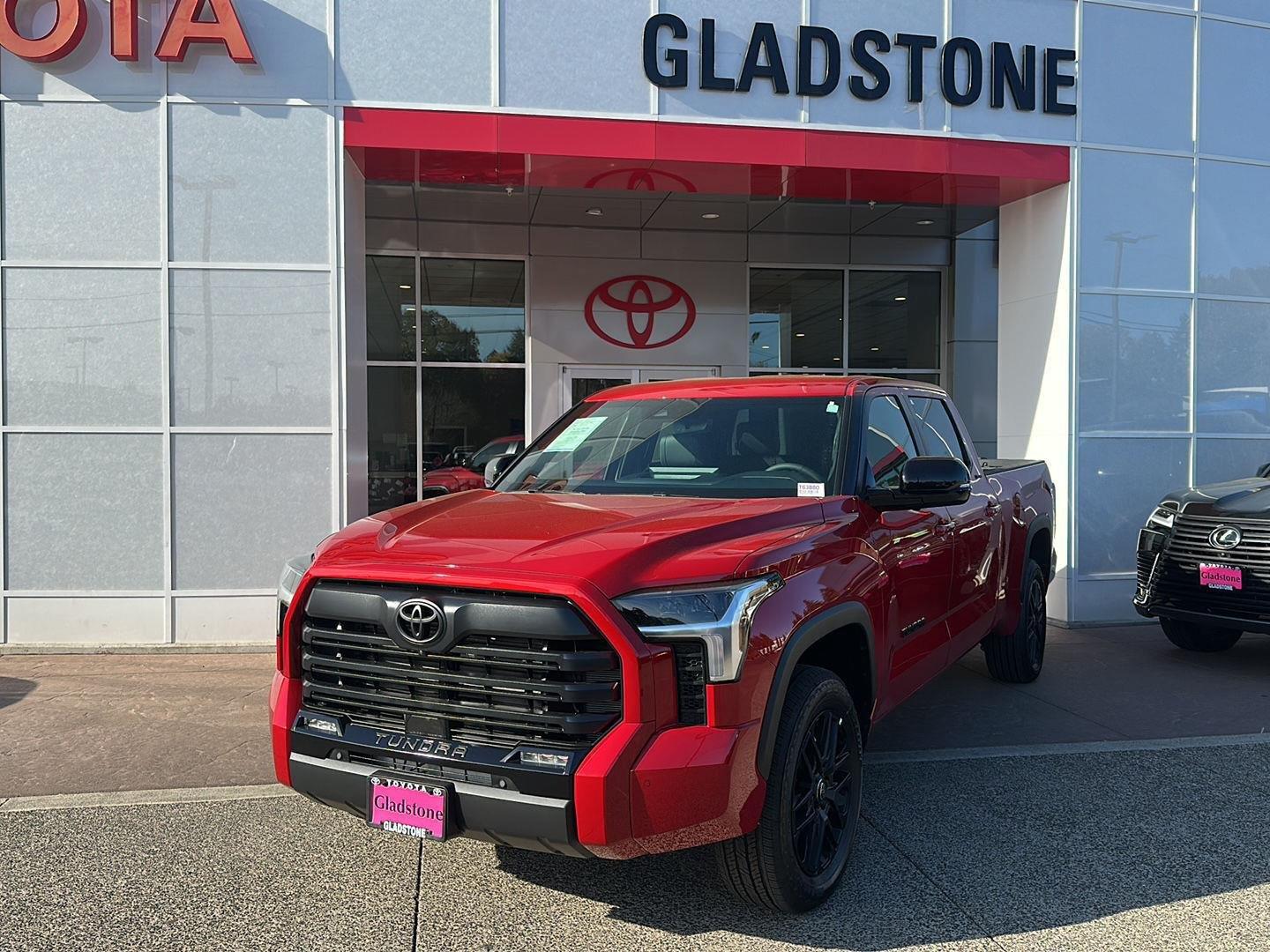 Supersonic Red 2026 Toyota Tundra Pickup Truck Four-Wheel Drive Automatic