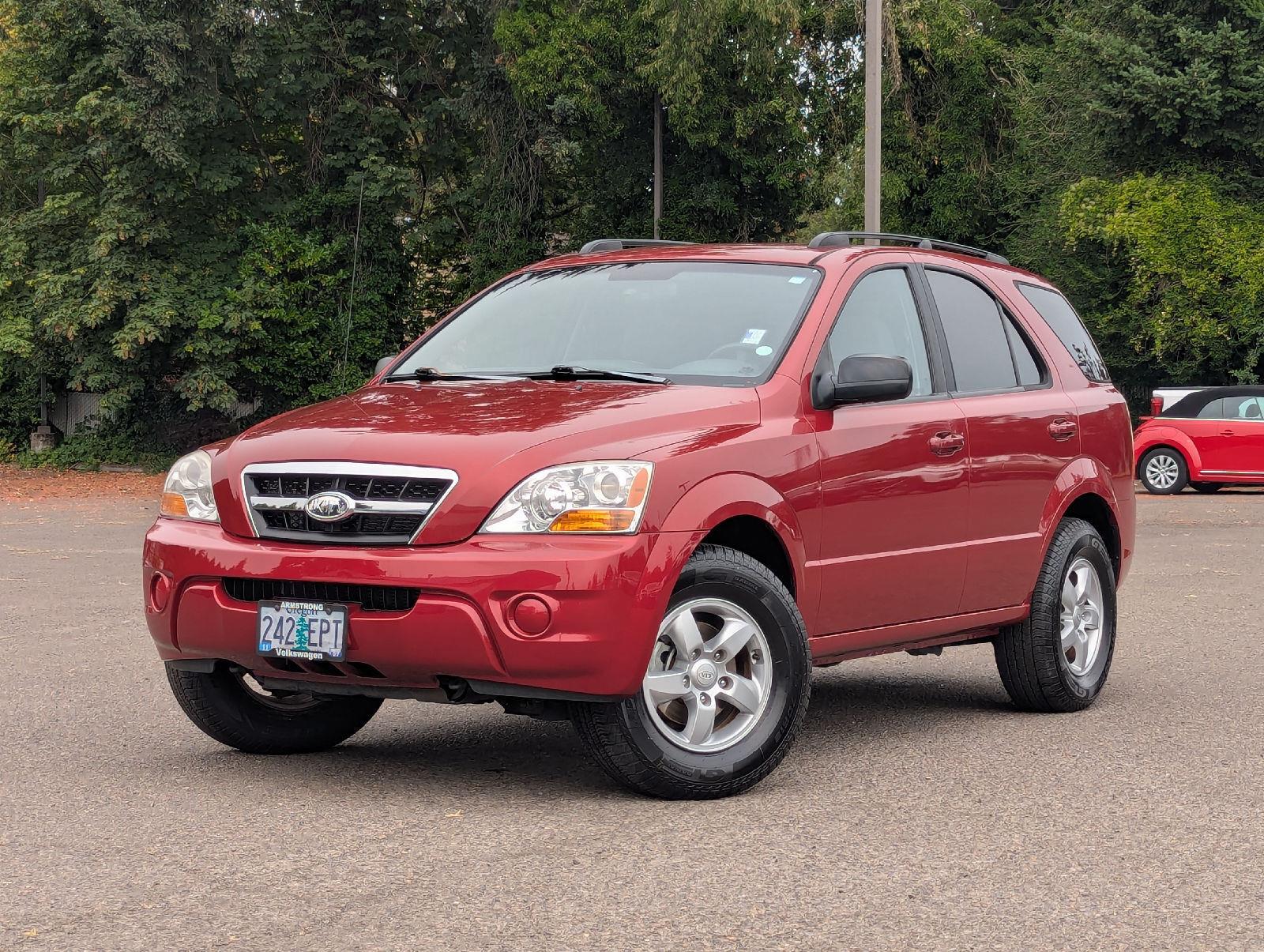 Spicy Red 2009 Kia Sorento SUV / Crossover Four-Wheel Drive Automatic