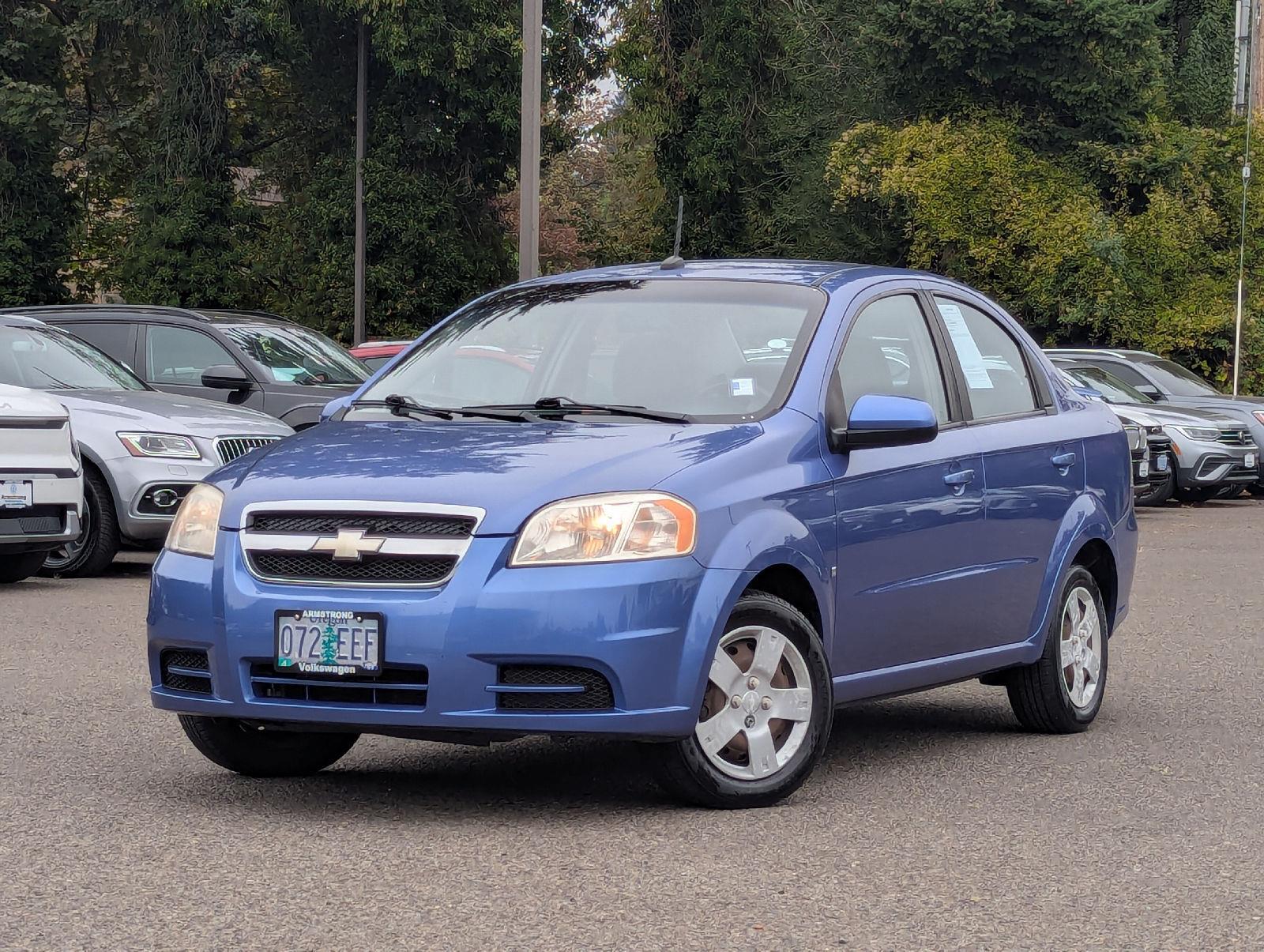 Blue Moon 2009 Chevrolet Aveo Sedan Front-Wheel Drive 4-Speed Automatic