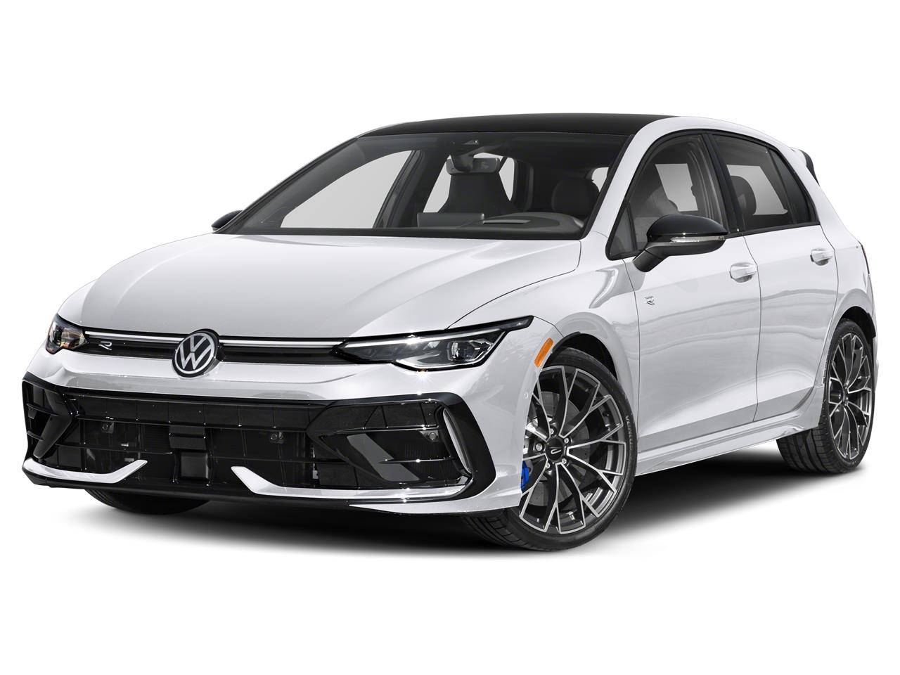 pure white 2026 Volkswagen Golf R Hatchback All-Wheel Drive Automatic