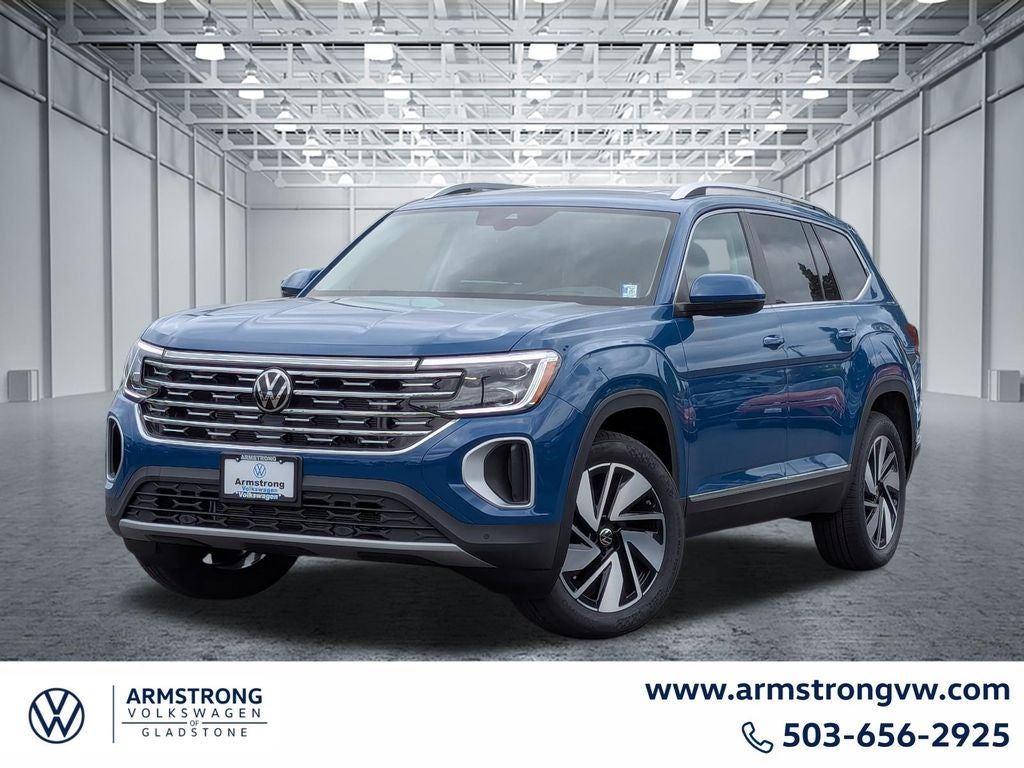 mountain lake blue metallic 2026 Volkswagen Atlas SUV / Crossover All-Wheel Drive Automatic