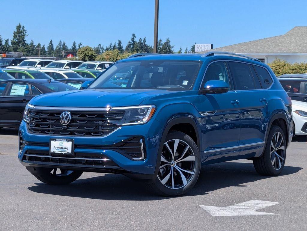 Mountain Lake Blue Metallic 2026 Volkswagen Atlas SUV / Crossover All-Wheel Drive Automatic