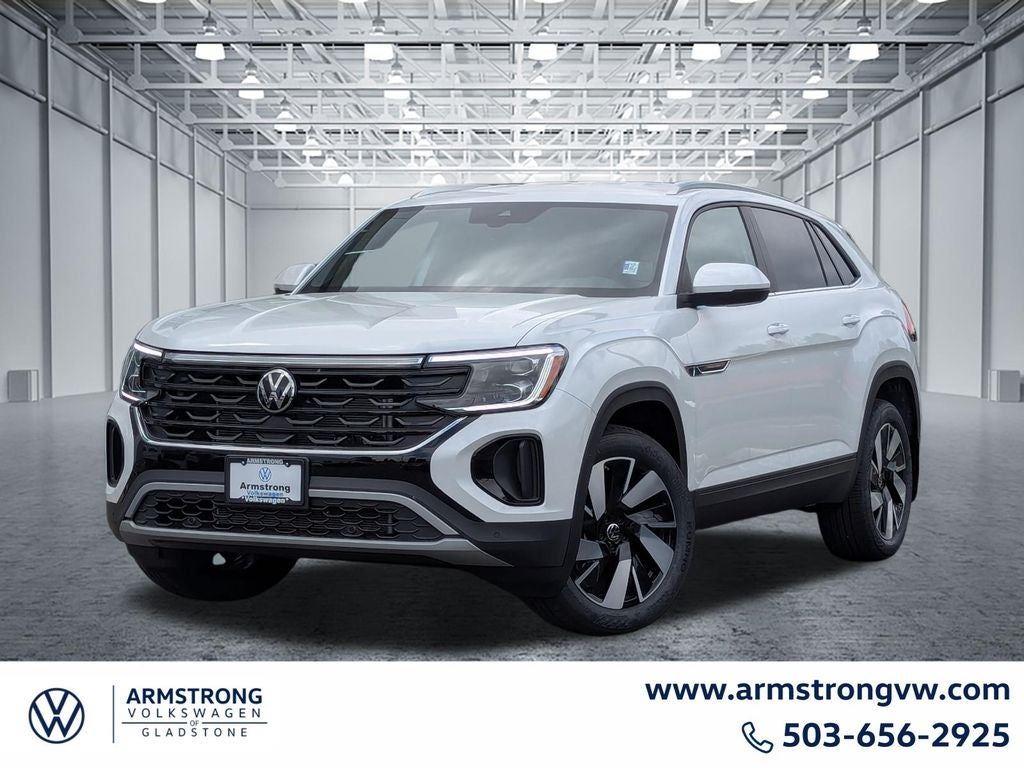 opal white pearl 2026 Volkswagen Atlas Cross Sport SUV / Crossover All-Wheel Drive Automatic