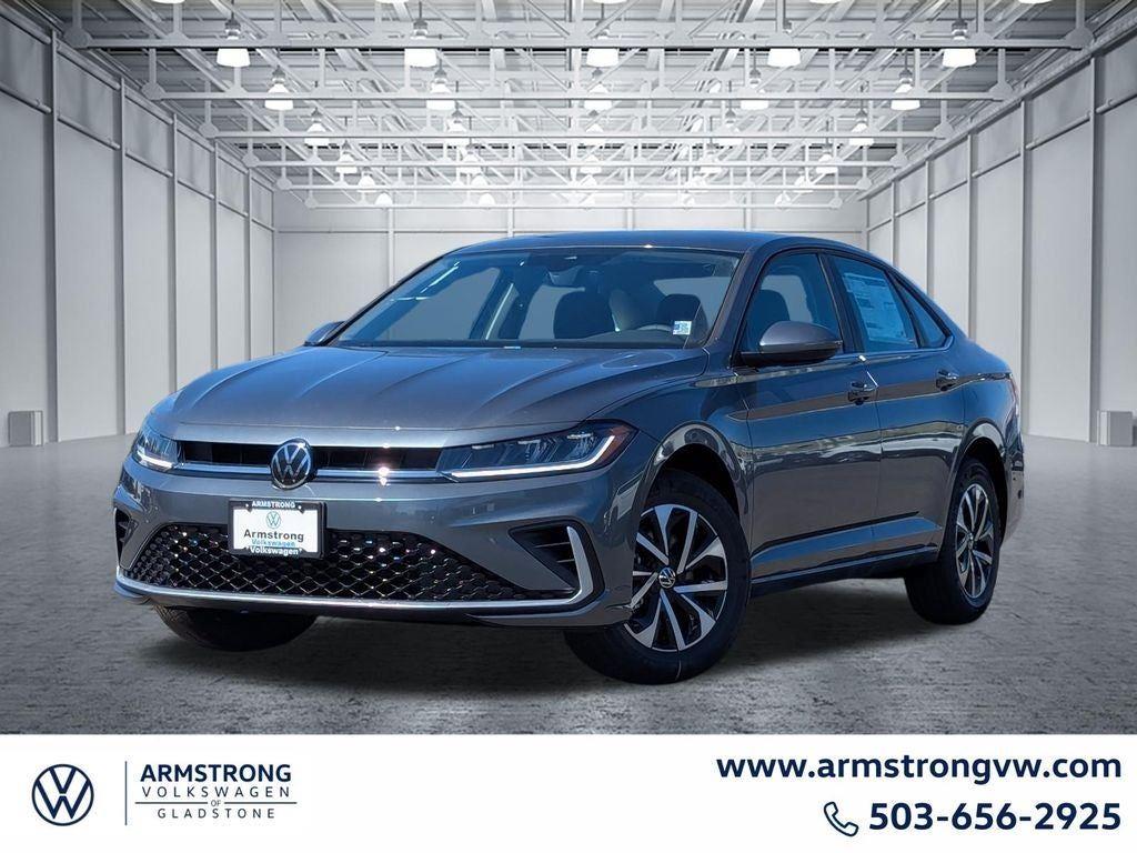 Platinum Gray Metallic 2026 Volkswagen Jetta Sedan Front-Wheel Drive Automatic