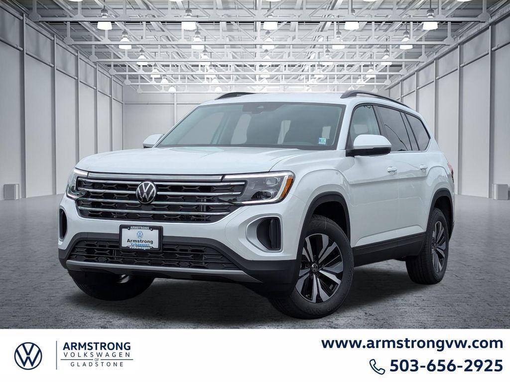 opal white pearl 2026 Volkswagen Atlas SUV / Crossover All-Wheel Drive Automatic