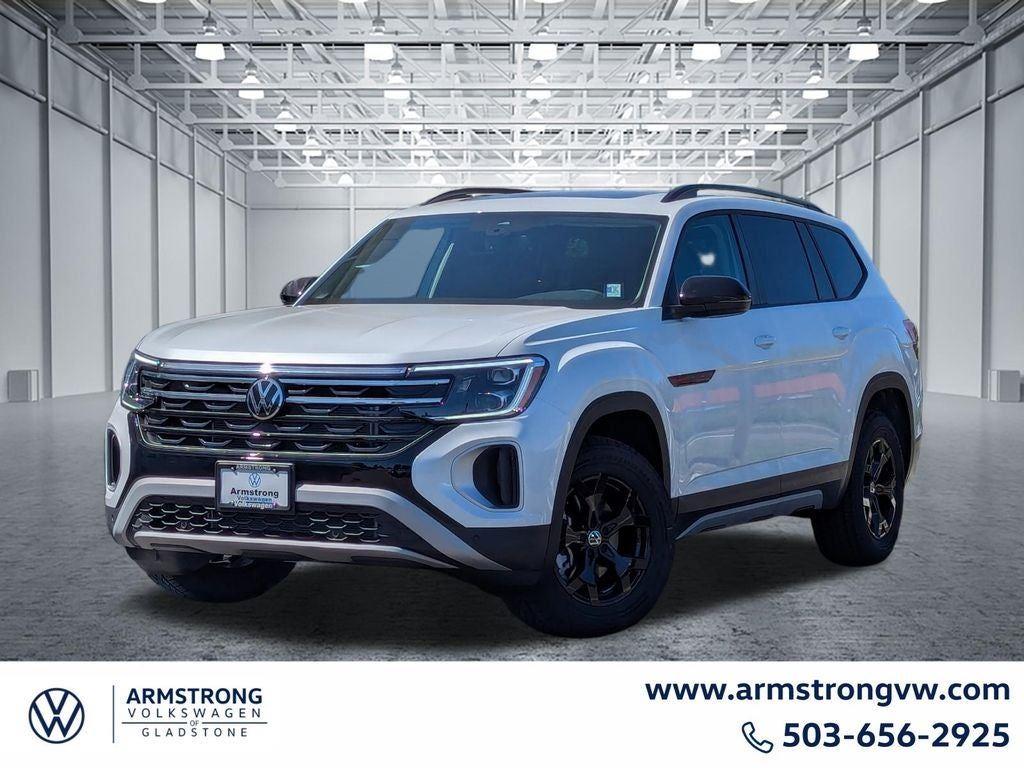 opal white pearl 2026 Volkswagen Atlas SUV / Crossover All-Wheel Drive Automatic