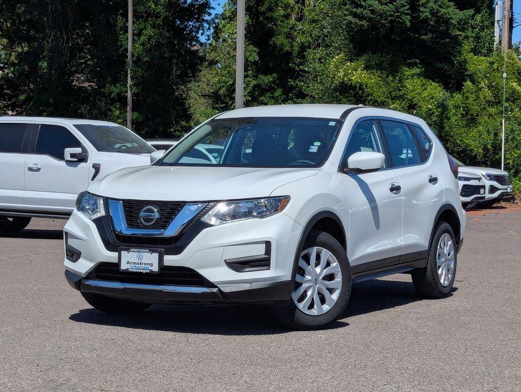 Glacier White 2019 Nissan Rogue SUV / Crossover All-Wheel Drive Continuously Variable Transmission