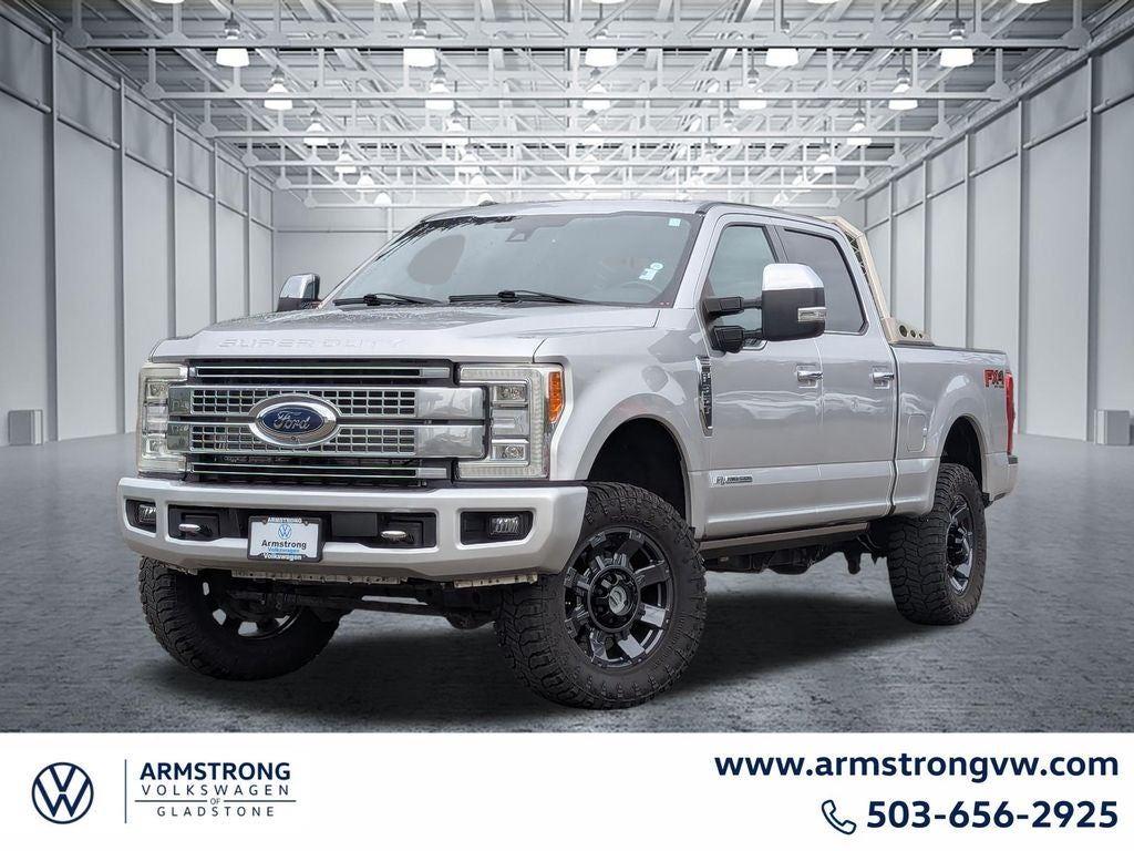 Ingot Silver 2017 Ford F-350 Super Duty Pickup Truck Four-Wheel Drive 6-Speed Automatic
