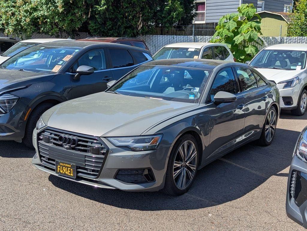 Chronos Gray Metallic 2023 Audi A6 Sedan All-Wheel Drive Automatic