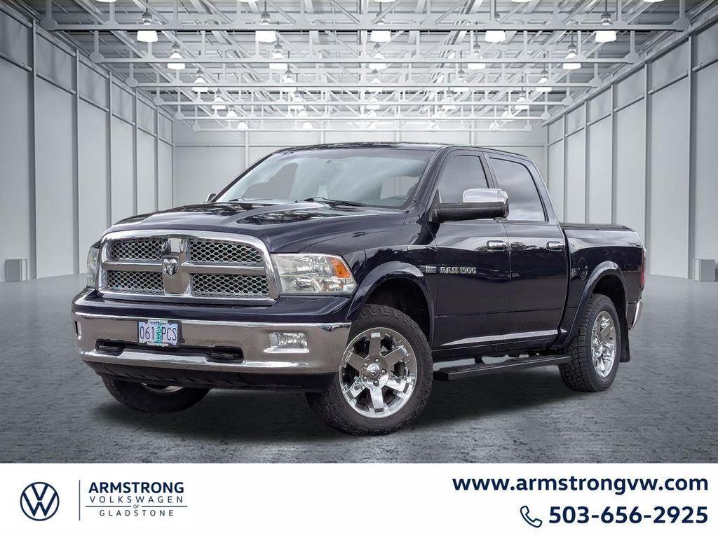 True Blue Pearl 2012 RAM 1500 Pickup Truck Four-Wheel Drive 6-Speed Automatic