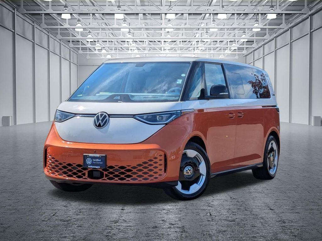 Energetic Orange 2025 Volkswagen ID.Buzz Minivan All-Wheel Drive Automatic