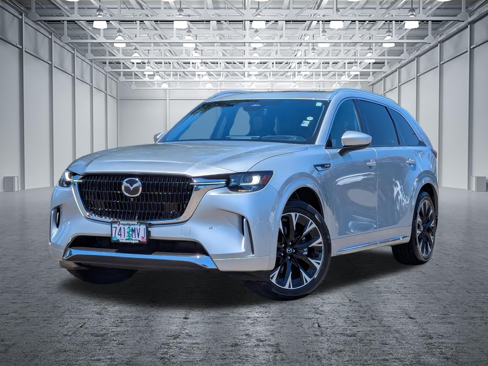 Sonic Silver 2024 Mazda CX-90 SUV / Crossover All-Wheel Drive Automatic