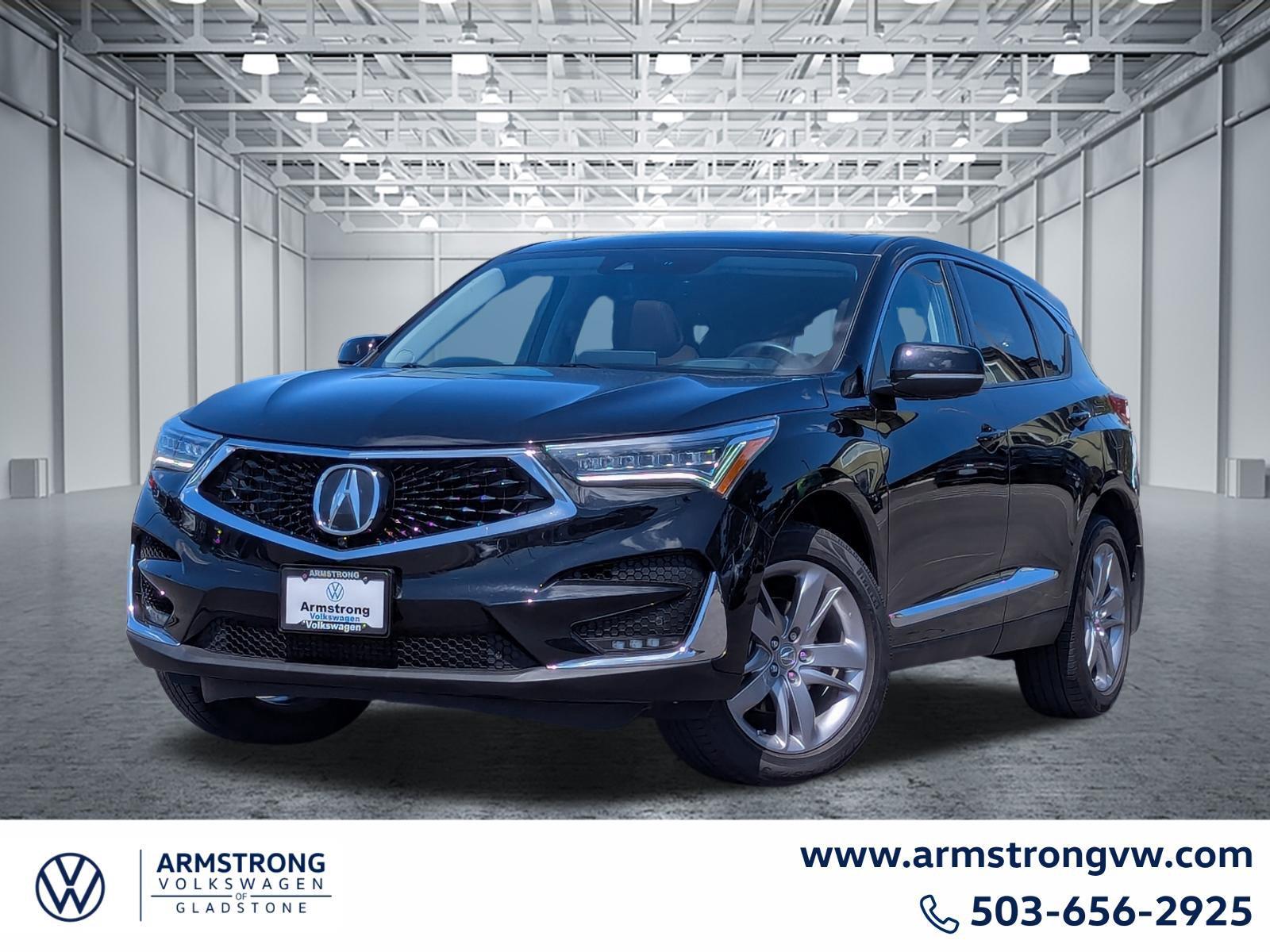 Majestic Black Pearl 2021 Acura RDX SUV / Crossover All-Wheel Drive Automatic