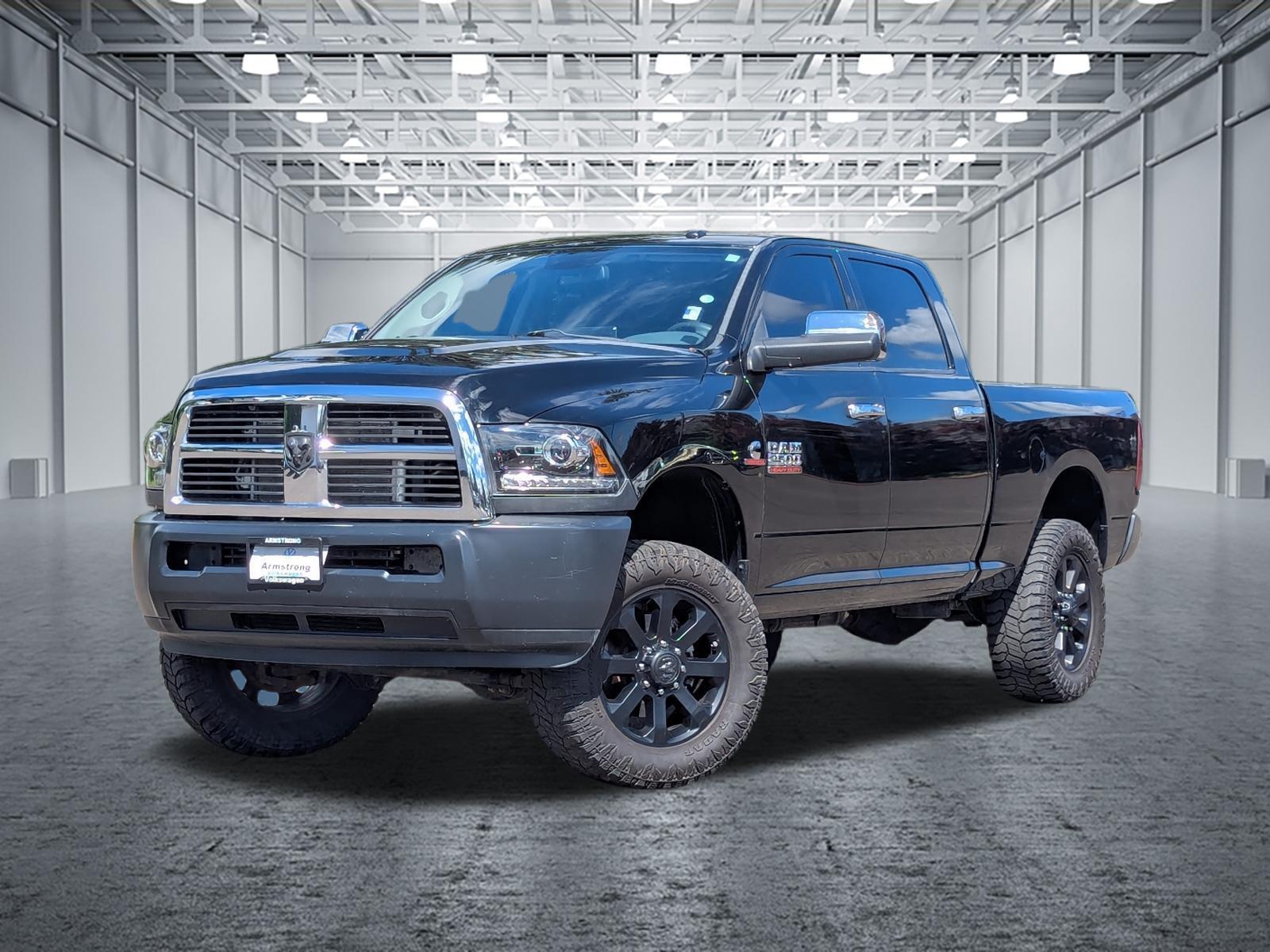Black Clearcoat 2014 RAM 2500 Pickup Truck Four-Wheel Drive 6-Speed Automatic