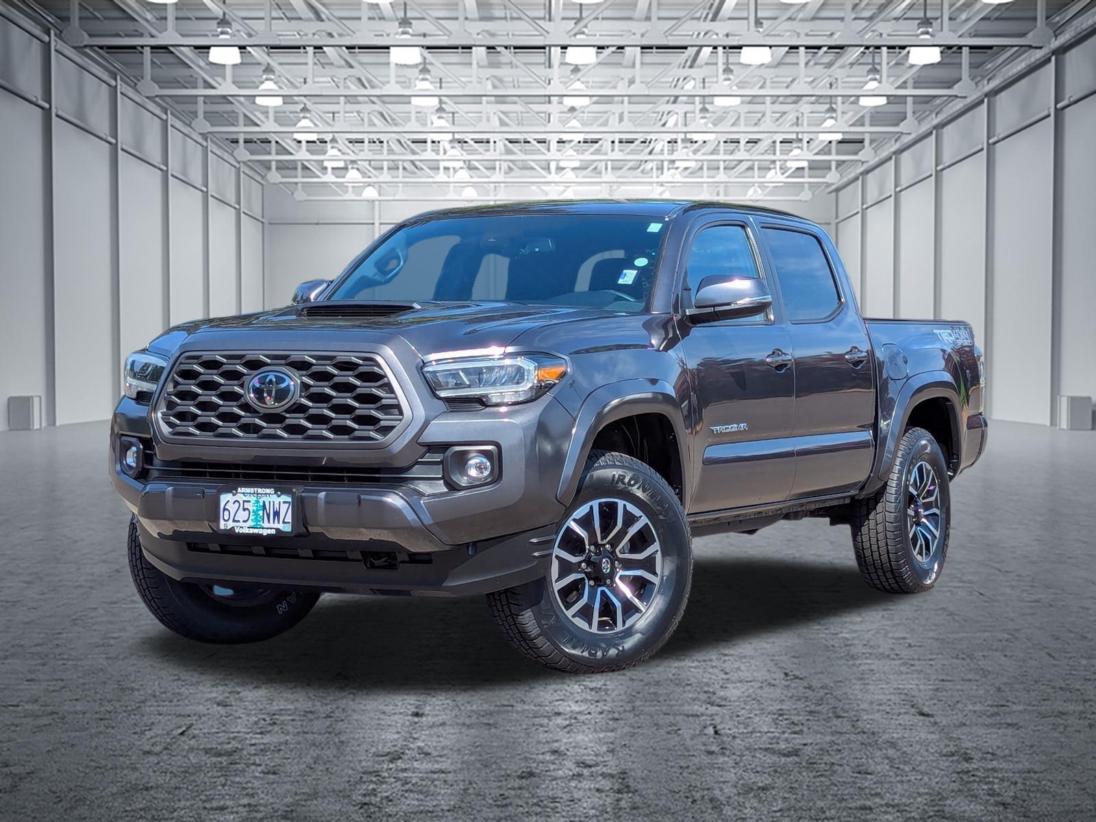 Magnetic Gray Metallic 2022 Toyota Tacoma Pickup Truck Four-Wheel Drive 6-Speed Automatic