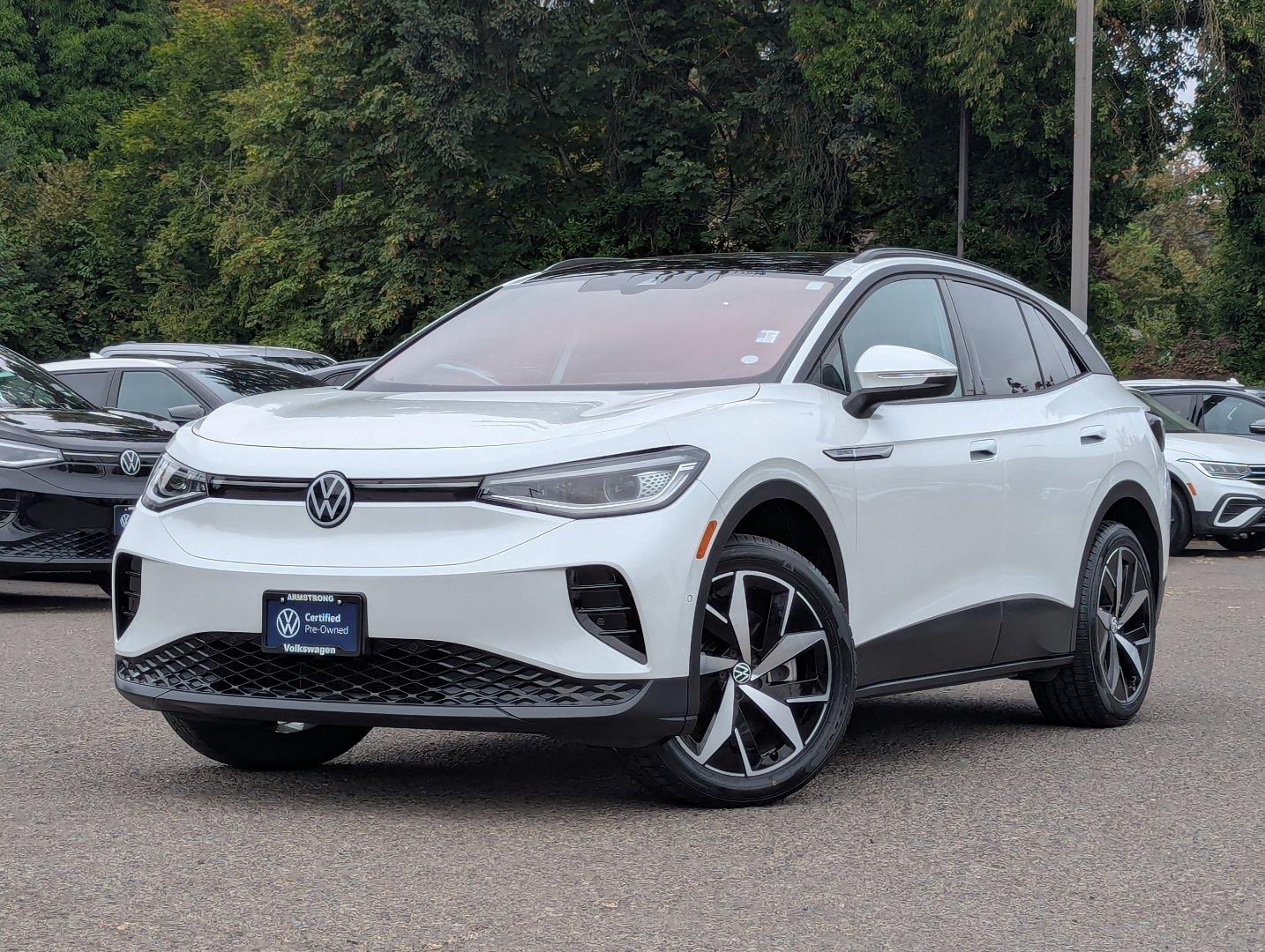 Opal White Pearl 2023 Volkswagen ID.4 SUV / Crossover All-Wheel Drive Automatic