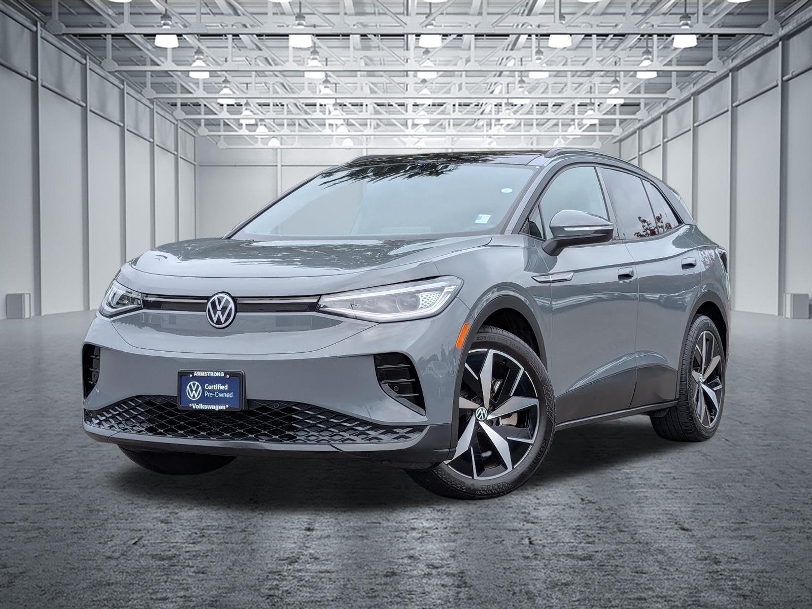Pure Gray 2023 Volkswagen ID.4 SUV / Crossover Rear-Wheel Drive Automatic