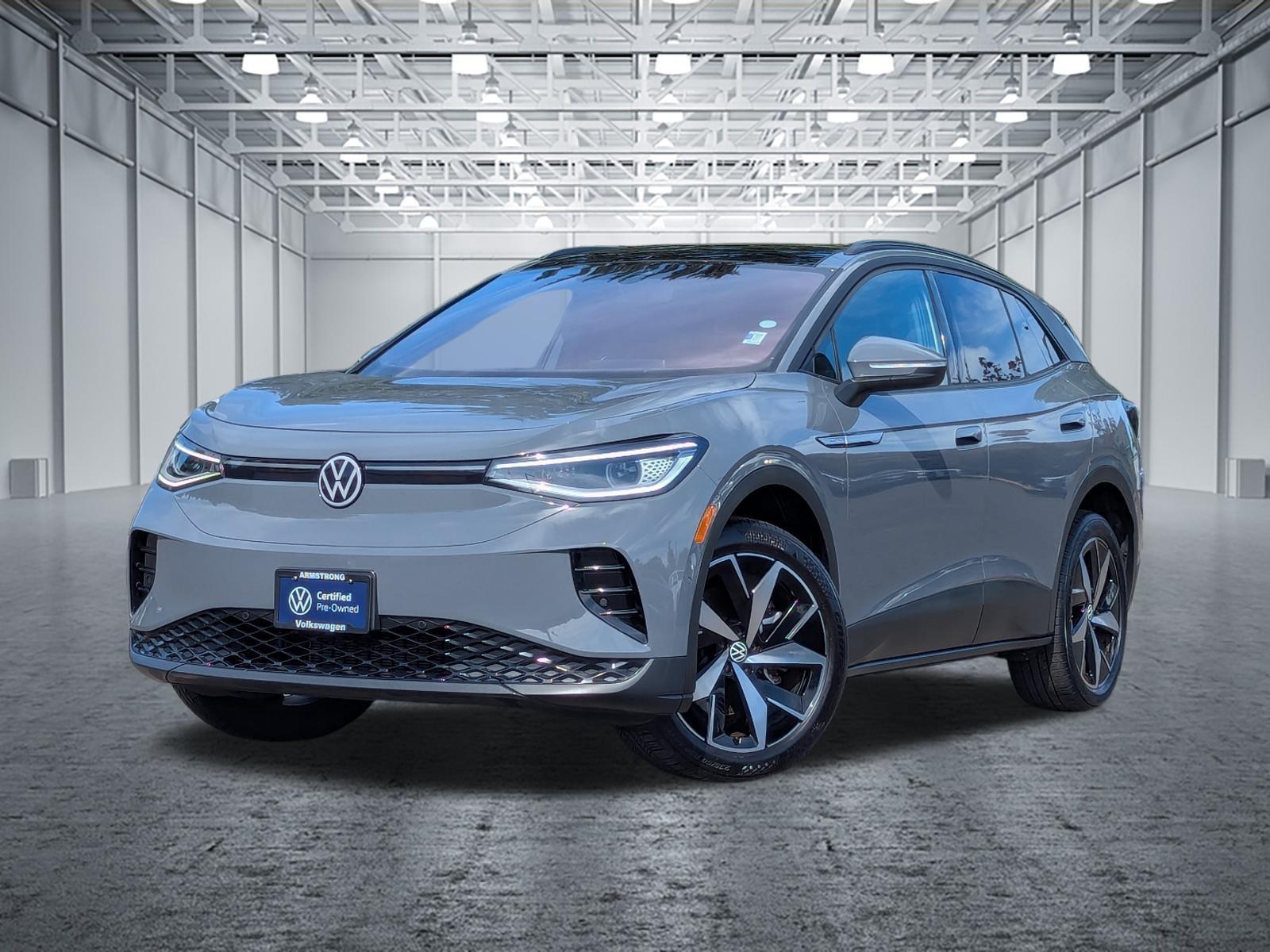 Pure Gray 2023 Volkswagen ID.4 SUV / Crossover All-Wheel Drive Automatic