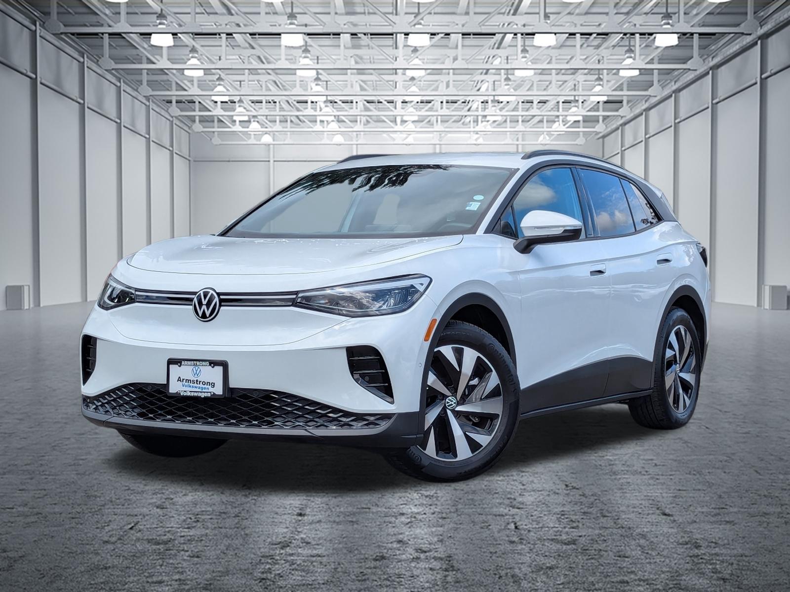 Pure White 2024 Volkswagen ID.4 SUV / Crossover Rear-Wheel Drive Automatic