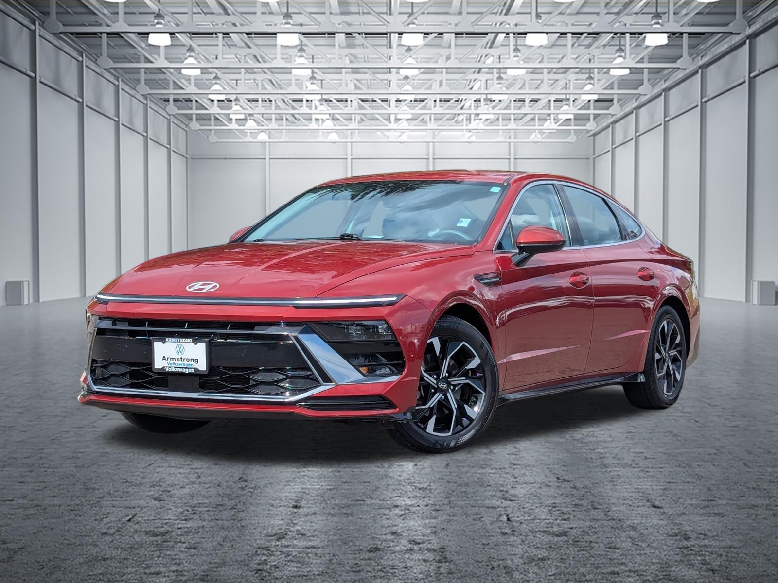 Ultimate red 2025 Hyundai Sonata Sedan Front-Wheel Drive Automatic
