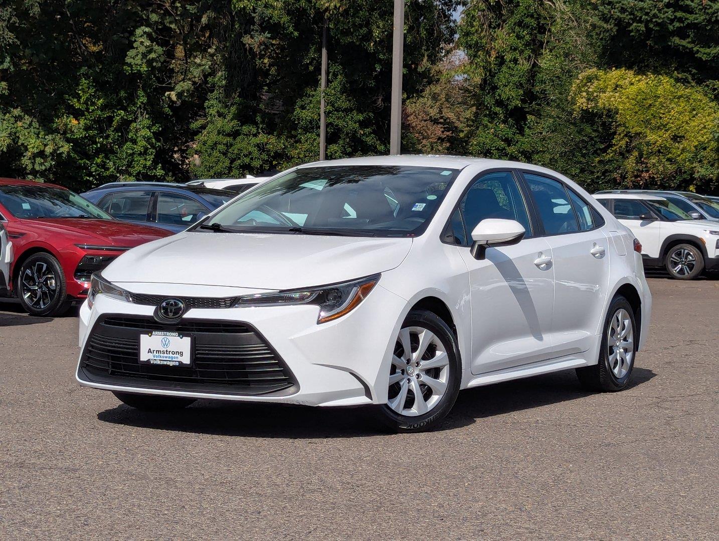 Ice Cap 2025 Toyota Corolla Sedan Front-Wheel Drive Continuously Variable Transmission