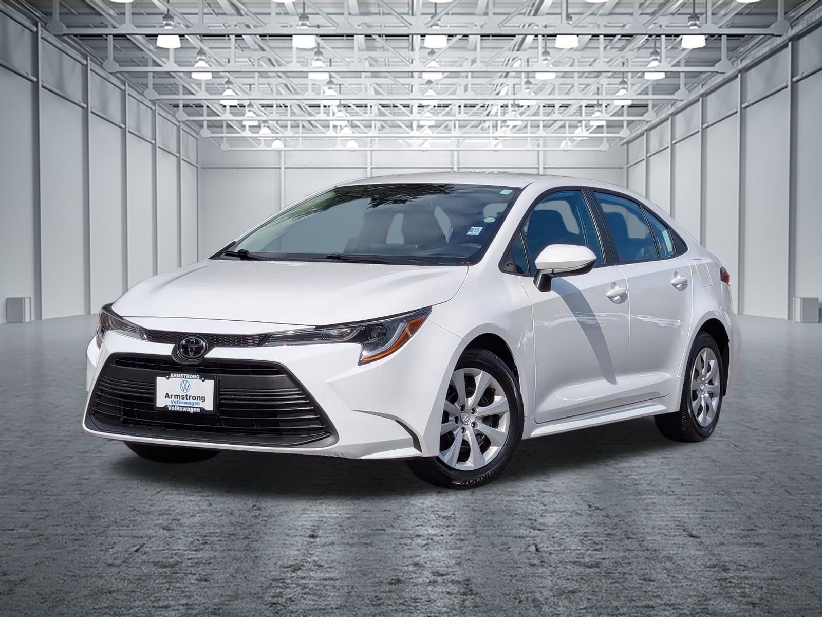 Ice Cap 2025 Toyota Corolla Sedan Front-Wheel Drive Continuously Variable Transmission