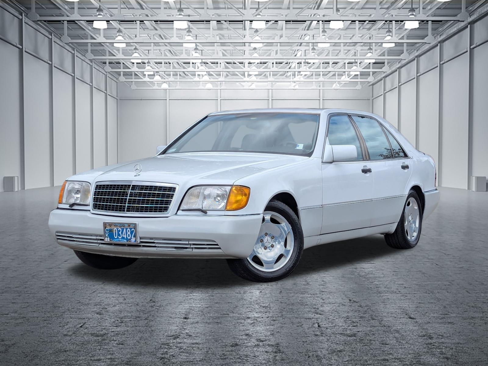 White 1992 Mercedes-Benz 600-Class Sedan Rear-Wheel Drive