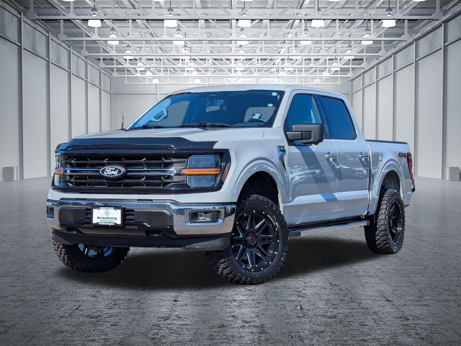 Avalanche Gray 2024 Ford F-150 Pickup Truck Four-Wheel Drive Automatic