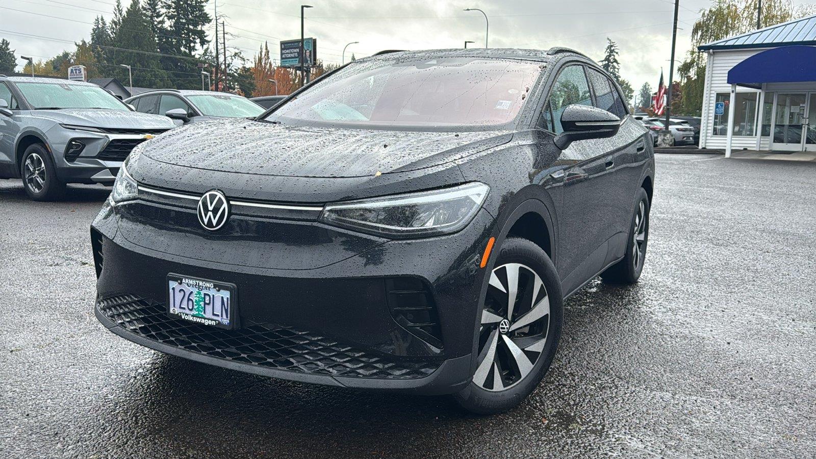 Deep Black Pearl 2023 Volkswagen ID.4 SUV / Crossover All-Wheel Drive Automatic