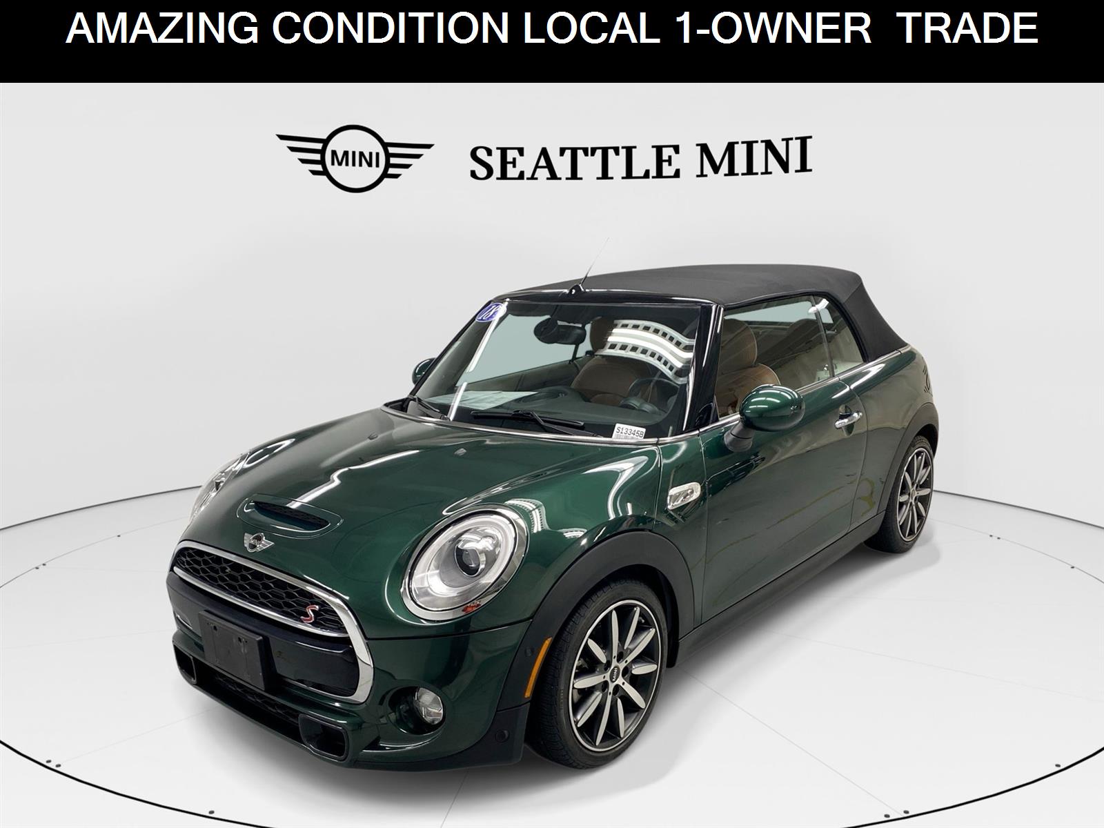2018 MINI Cooper S Convertible FWD