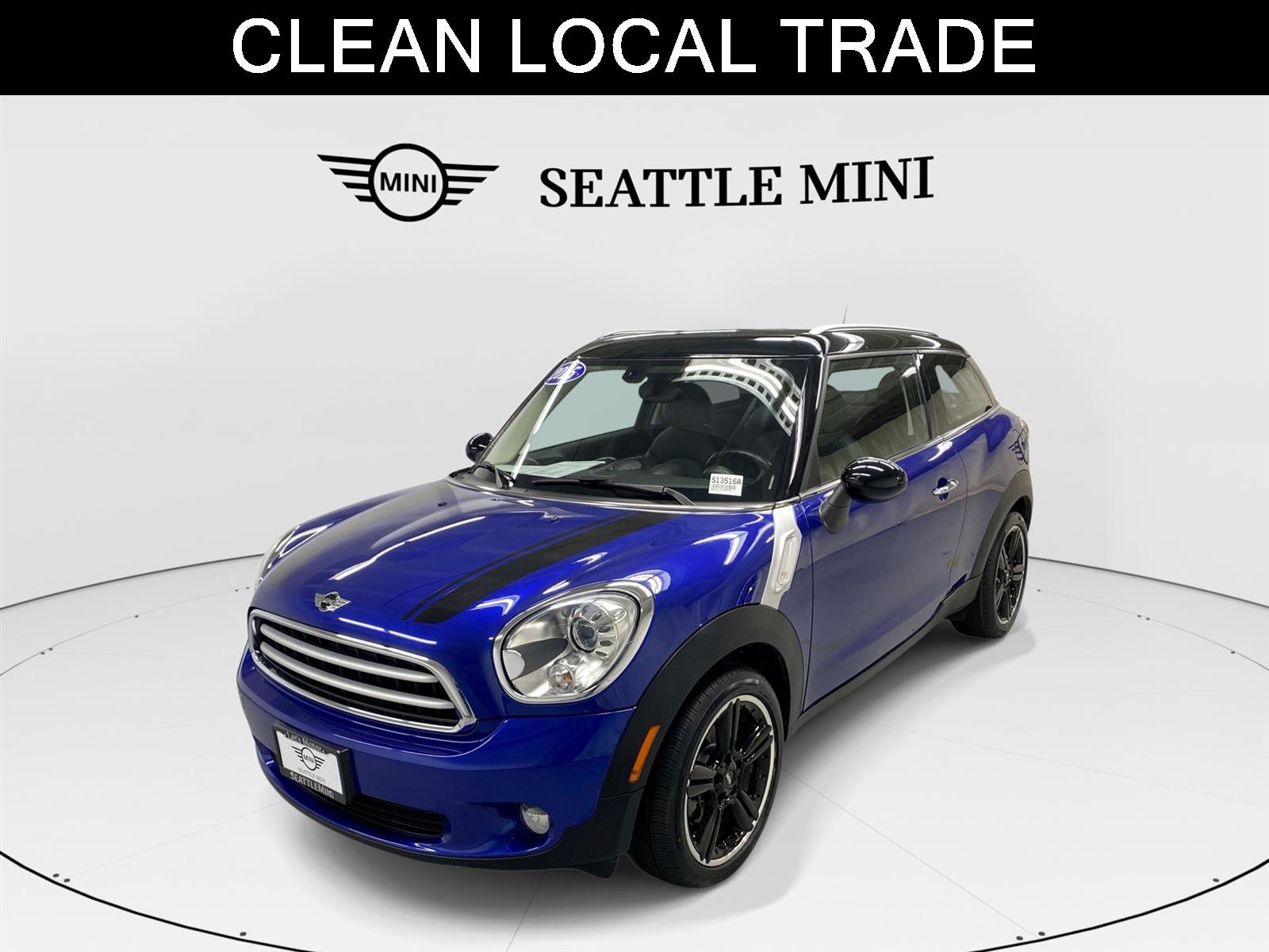 Starlight Blue Metallic 2015 MINI Cooper Paceman FWD Hatchback Front-Wheel Drive 6-Speed Automatic
