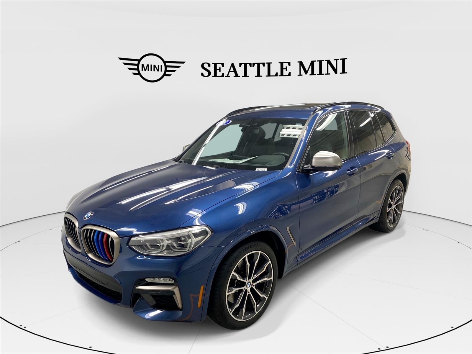 Phytonic Blue Metallic 2018 BMW X3 M40i AWD SUV / Crossover All-Wheel Drive 8-Speed Automatic