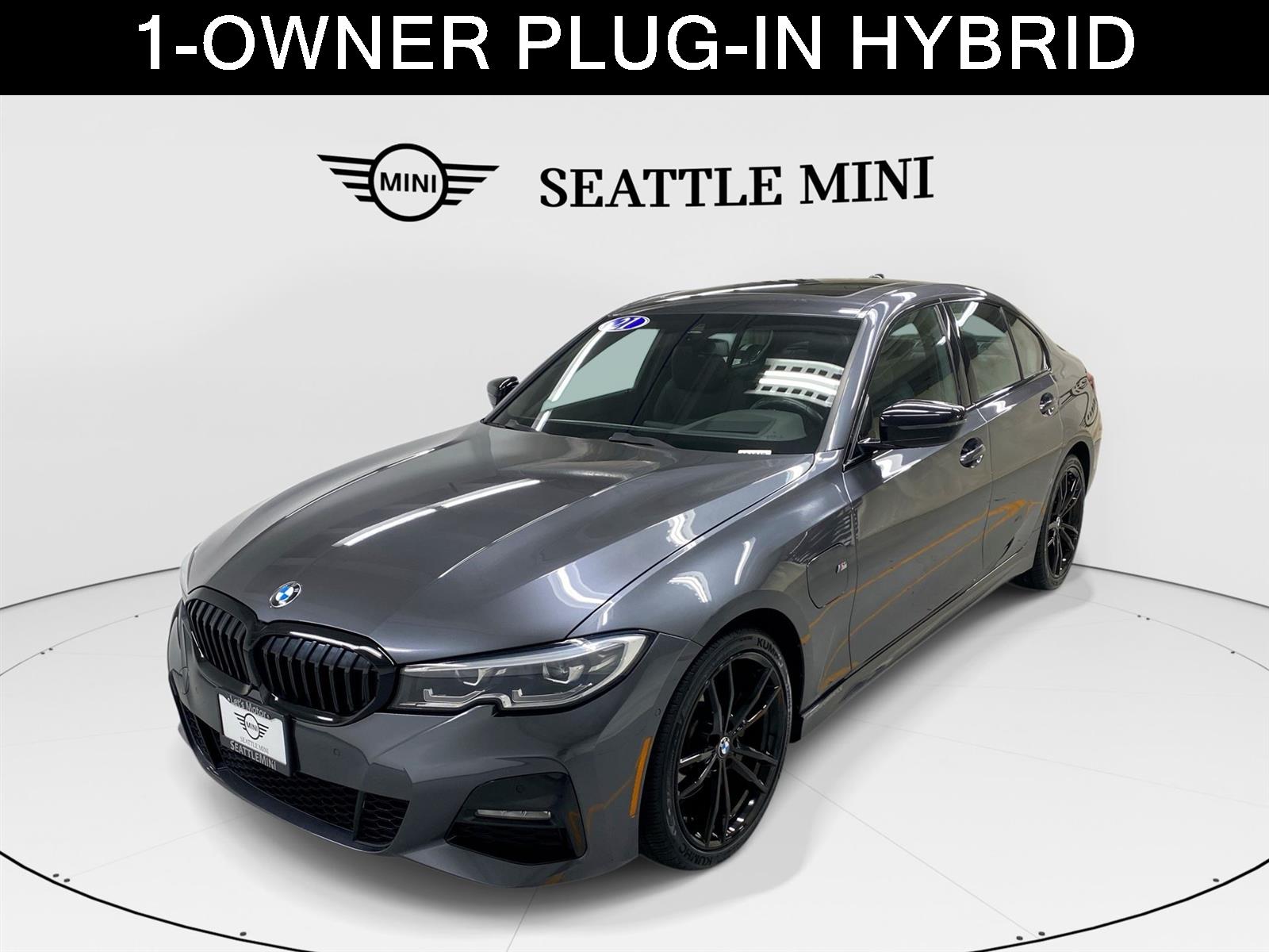 Mineral Gray Metallic 2021 BMW 3 Series Sedan Rear-Wheel Drive 8-Speed Automatic