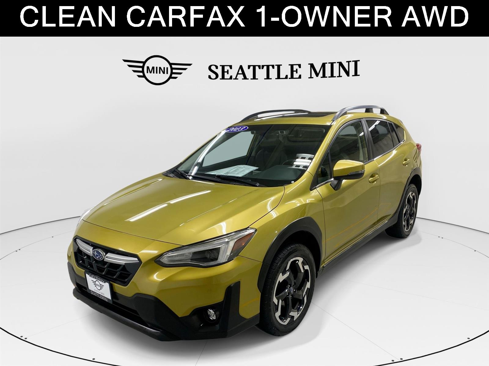 Plasma Yellow Pearl 2023 Subaru Crosstrek SUV / Crossover All-Wheel Drive Continuously Variable Transmission