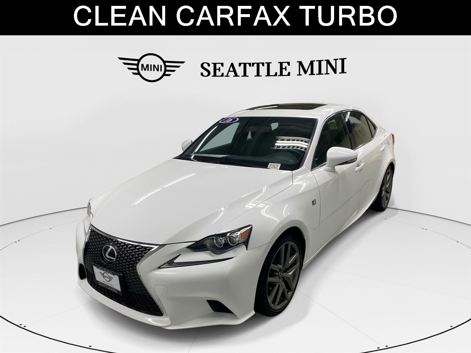  2016 Lexus IS 200t RWD   
