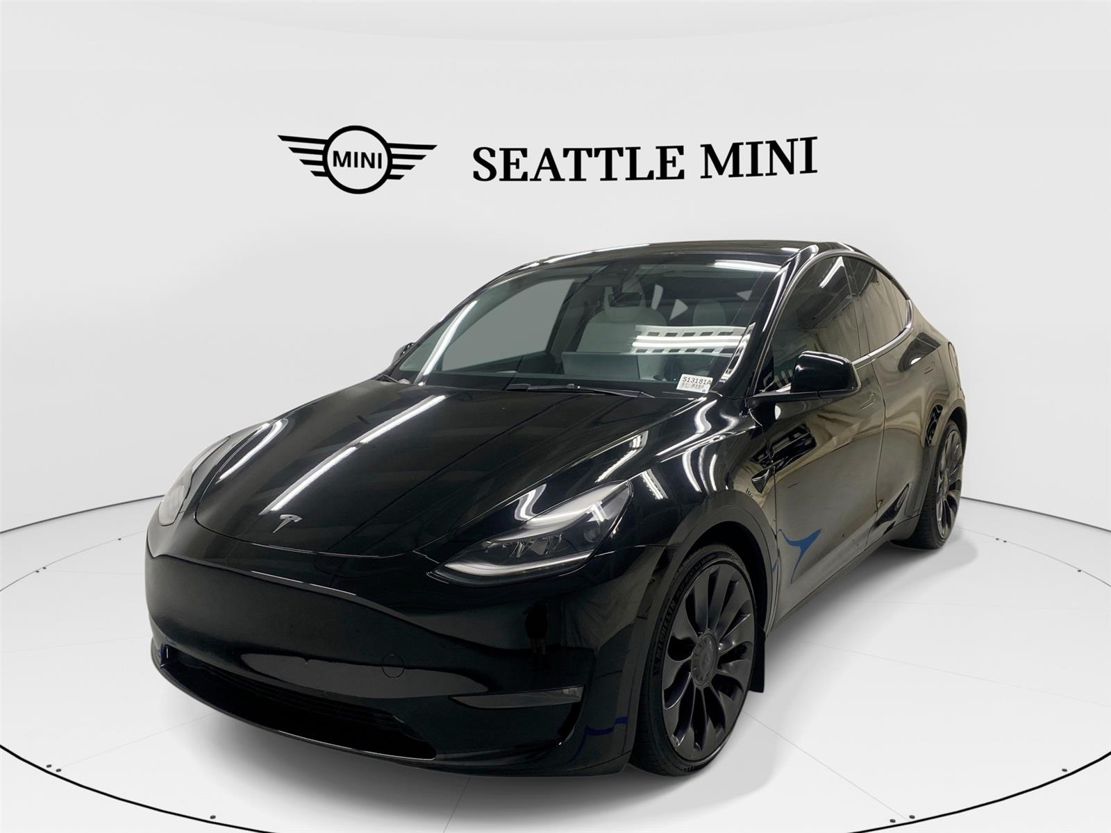 Solid Black 2023 Tesla Model Y SUV / Crossover All-Wheel Drive 1-Speed Automatic