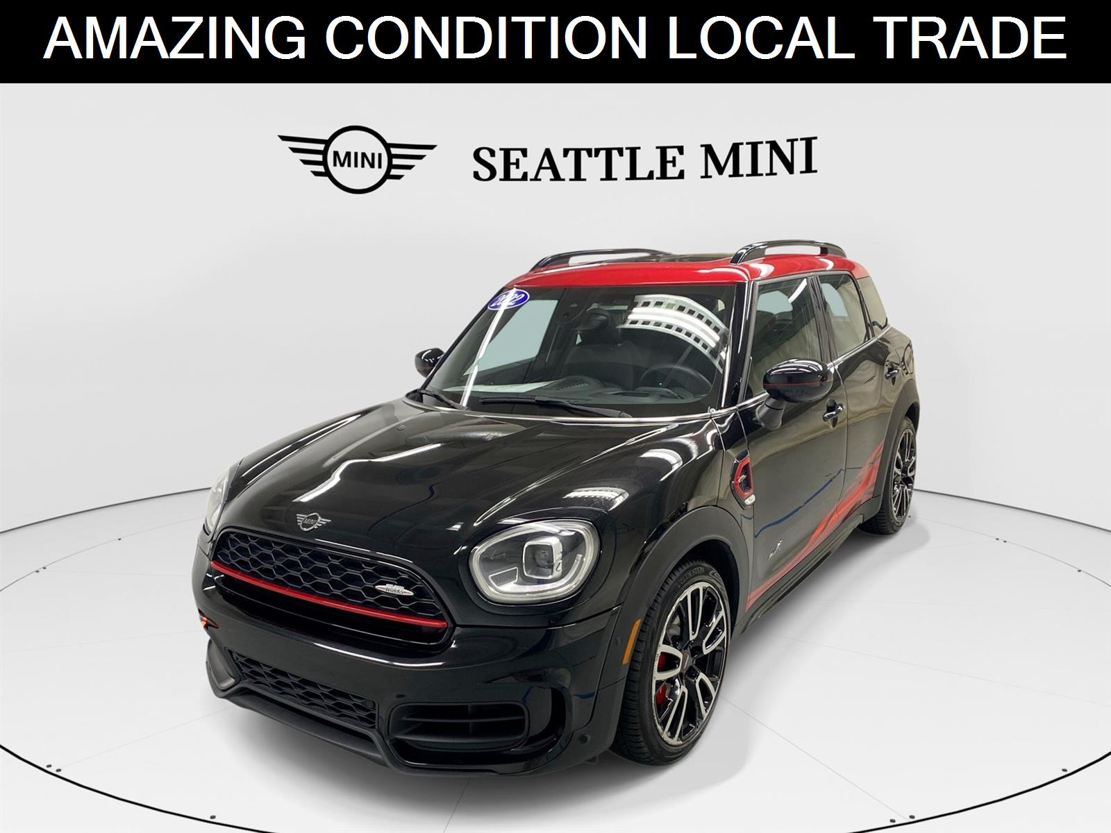 Midnight Black Metallic 2022 MINI Countryman SUV / Crossover All-Wheel Drive 8-Speed Automatic