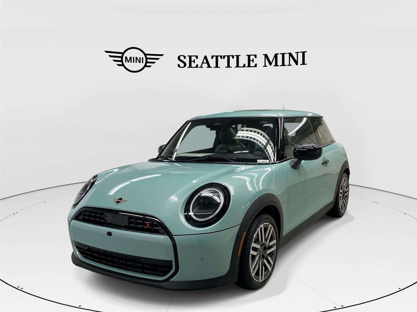 Ocean Wave Green Metallic 2026 MINI Cooper Hatchback Front-Wheel Drive 7-Speed Automatic
