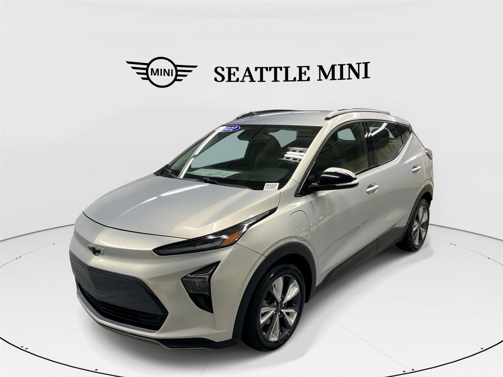 Silver Flare Metallic 2022 Chevrolet Bolt EUV Hatchback Front-Wheel Drive 1-Speed Automatic