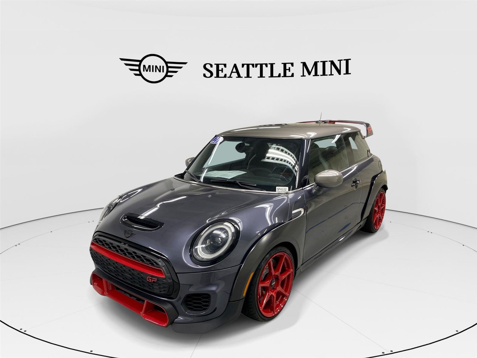 Gray (Racing Grey Metallic) 2021 MINI Cooper Hatchback Front-Wheel Drive Automatic