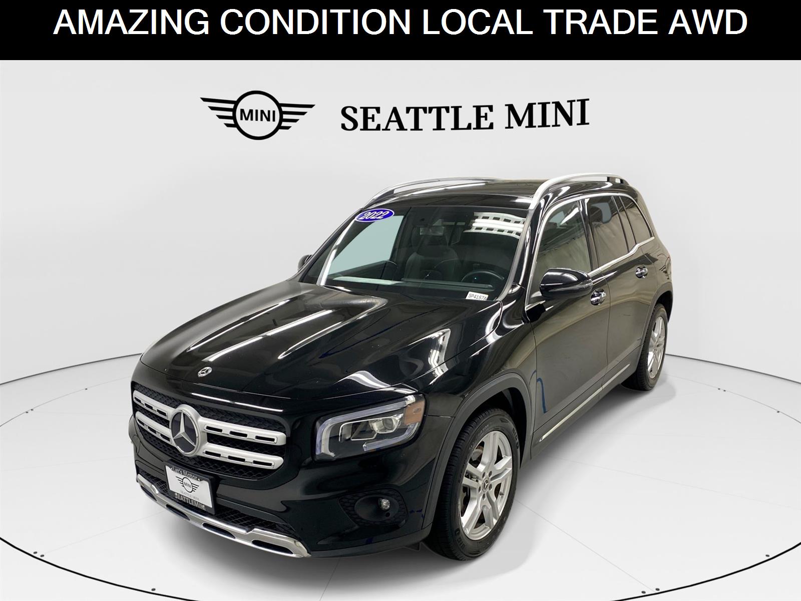 Night Black 2022 Mercedes-Benz GLB SUV / Crossover All-Wheel Drive 8-Speed Automatic